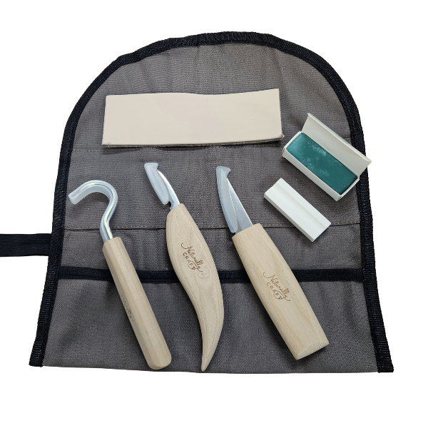 Wood Carving Knife Set (3 blade)