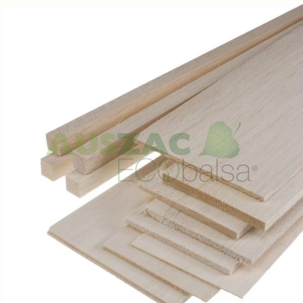 Balsa Wood Sheet 75mm x 450mm - each Balsa Wood Sheet 75mm x 450mm - each