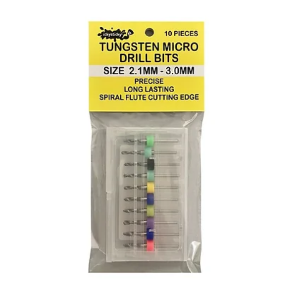 Tungsten Micro Drill Bit 2.1 - 3.0mm