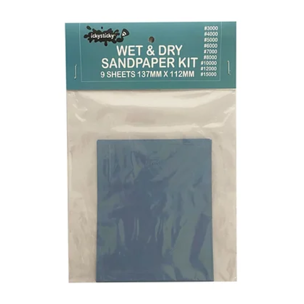 Wet & Dry Sandpaper Kit