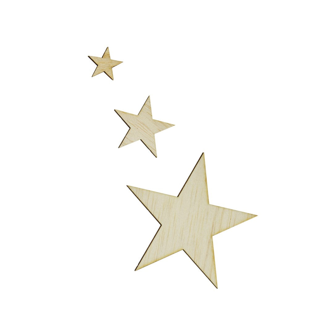 Balsa Wood Stars