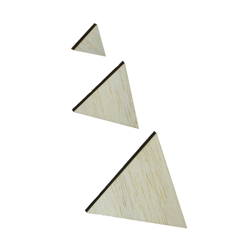 Balsa Wood Triangles